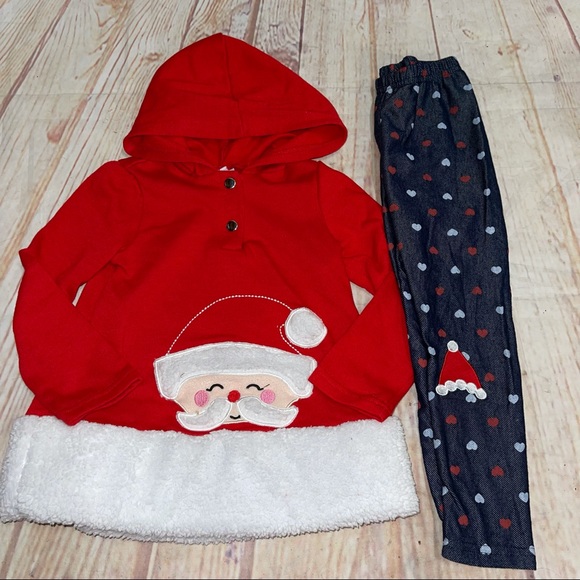 Nannette kids Santa outfit kids size 4T